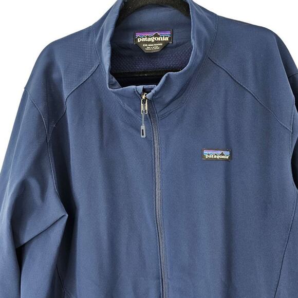 Patagonia Mens XXL Blue Adze Zippered Jacket 2XL - Picture 3 of 10